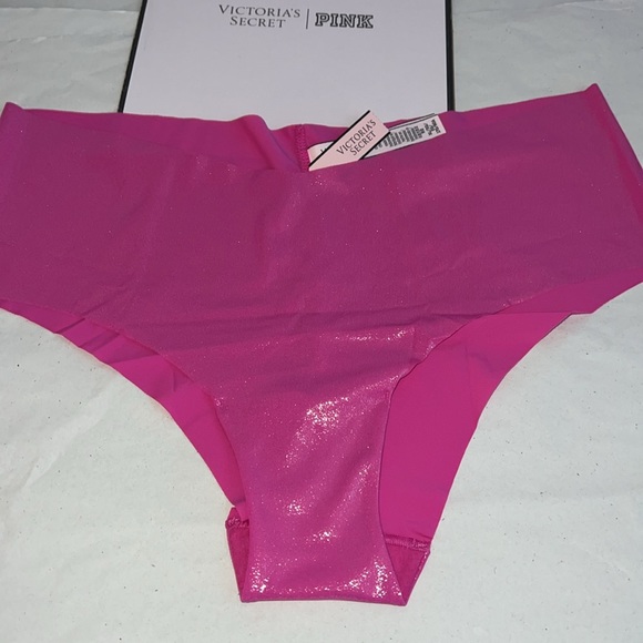 Victoria's Secret No-show Foil Metallic Cheeky Panty XL - Picture 3 of 9